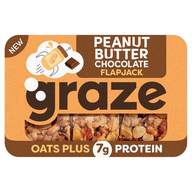 Graze Peanut Butter Chocolate Flapjack