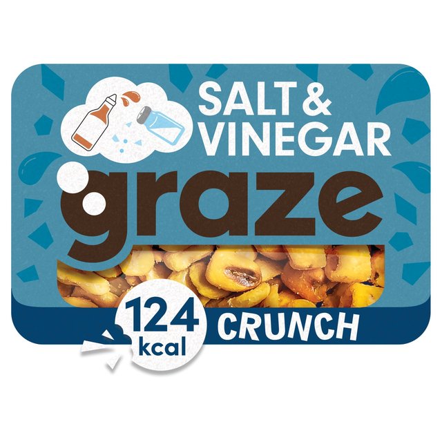 Graze Crunch Snack Mix Salt & Vinegar Crisps, Nuts & Snacking Fruit M&S Default Title  