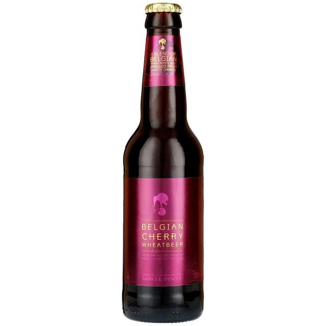 M&S Belgian Cherry Wheat Beer