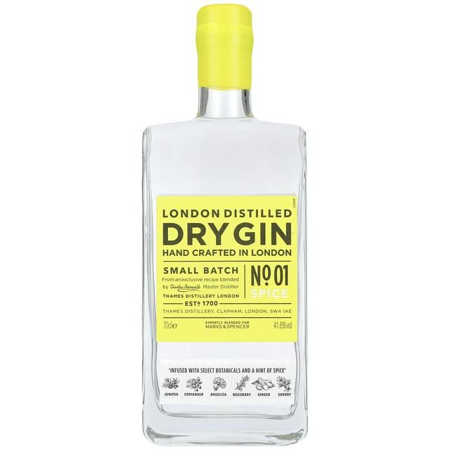 M&S Spiced London Distilled Dry Gin