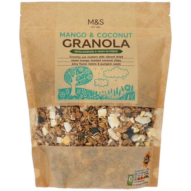 M&S Mango & Coconut Granola Food Cupboard M&S Default Title  