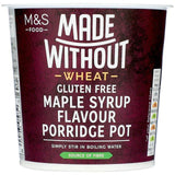 M&S Made Without Maple Syrup Flavour Porridge Pot Food Cupboard M&S Default Title  