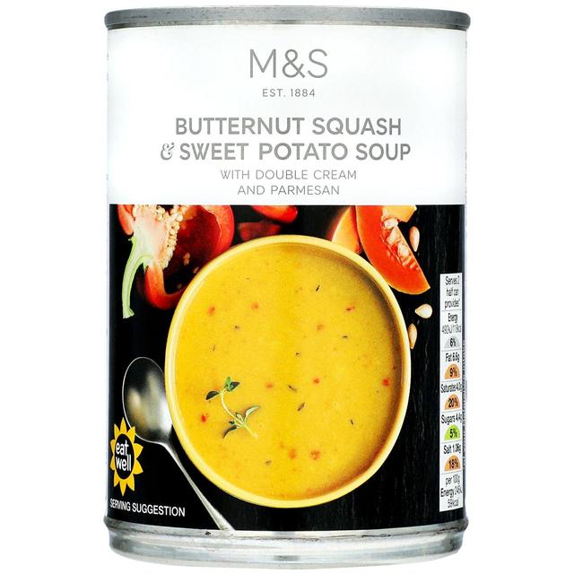 M&S Butternut Squash & Sweet Potato Soup Free from M&S Default Title  