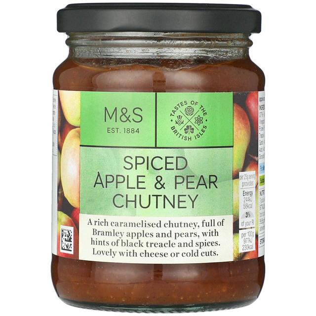 M&S Spiced Apple & Pear Chutney Food Cupboard M&S Default Title  