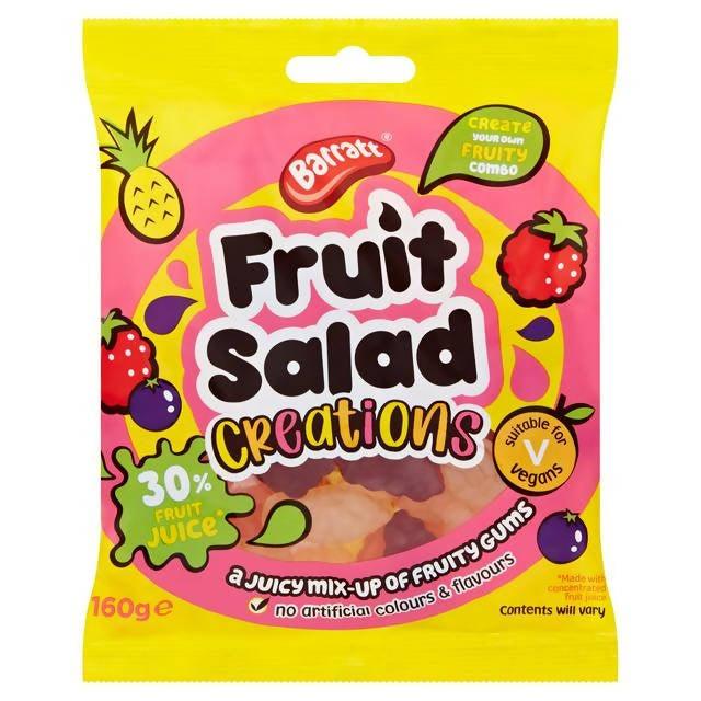 Barratt Fruit Salad Creations 160g sweets Sainsburys   