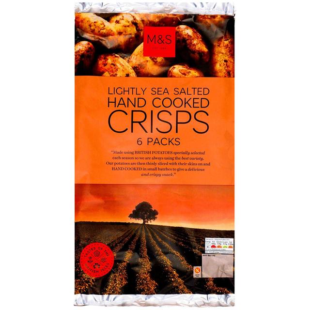 M&S Lightly Salted Crisps 30g x Food Cupboard M&S Default Title  