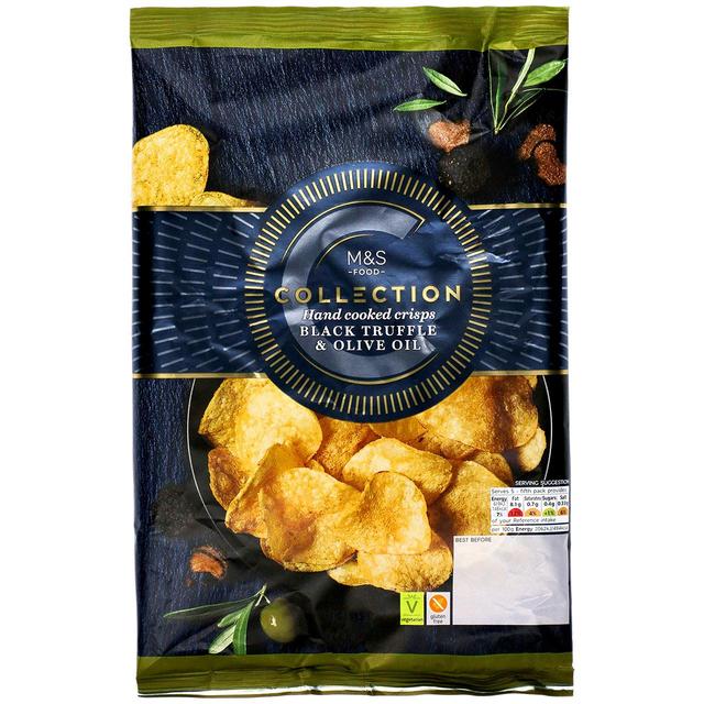 M&S Collection Truffle & Olive Oil Crisps - McGrocer