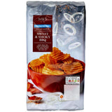 M&S Reduced Fat Sweet & Smoky BBQ Crisps GOODS M&S red  