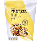 M&S Sesame Pretzel Thins Food Cupboard M&S Default Title  