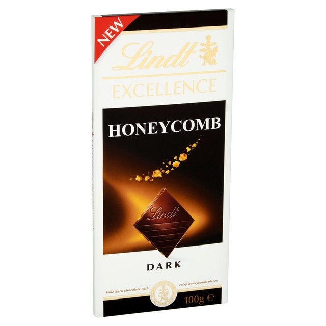 Lindt Excellence Dark Honeycomb Chocolate Bar