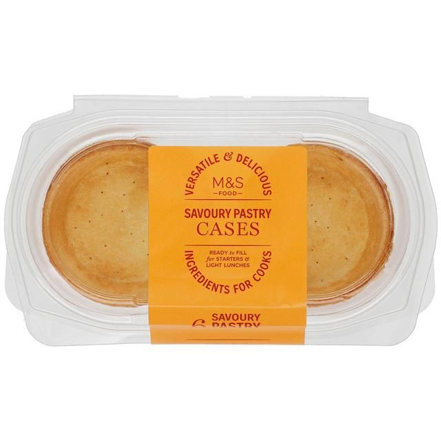 Cook With M&S 6 Savoury Pastry Cases