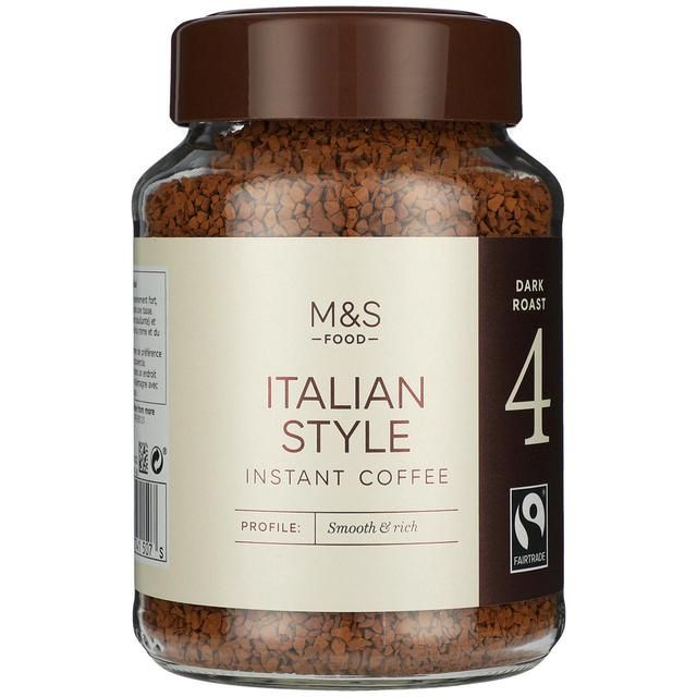 M&S Fairtrade Italian Style Instant Coffee