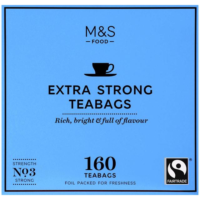 M&S Fairtrade Extra Strong Tea Bags