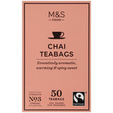 M&S Fairtrade Chai Tea Bags Fairtrade M&S Default Title  