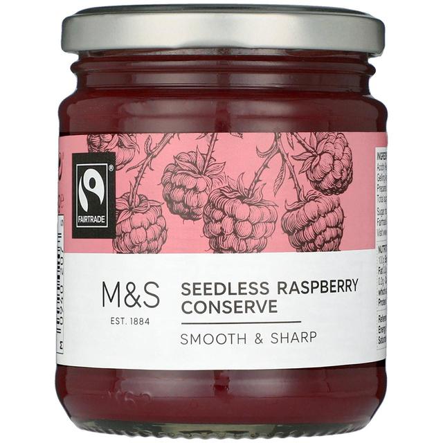 M&S Fair Trade Seedless Raspberry Conserve