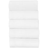 M&S Baby Organic Cotton Muslin Squares, White, 5 Pack Baby Accessories & Cleaning M&S Default Title  