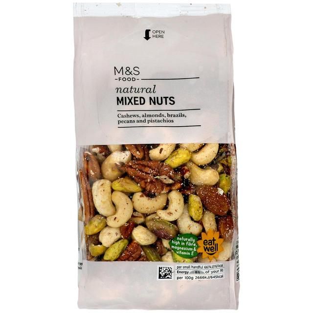 M&S Natural Mixed Nuts