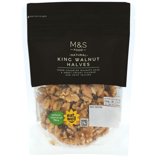 M&S Natural King Walnut Halves FOOD CUPBOARD M&S Default Title  