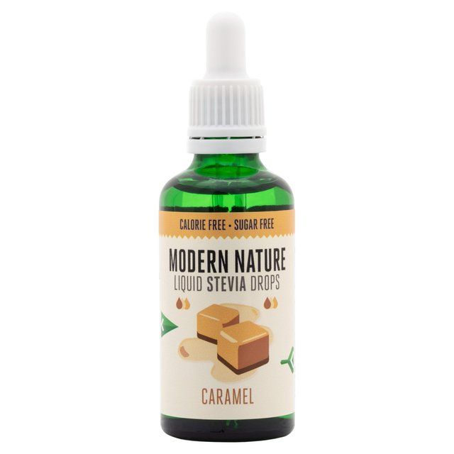 Modern Nature Stevia Drops Caramel Sweetener