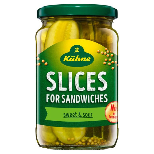 Kuhne Gherkin Sandwich Slices - McGrocer