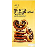 M&S All Butter Cinnamon Sugar Palmiers Food Cupboard M&S Default Title  