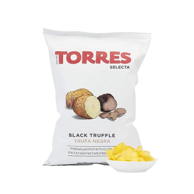 Brindisa Torres Black Truffle Crisps Food Cupboard M&S   