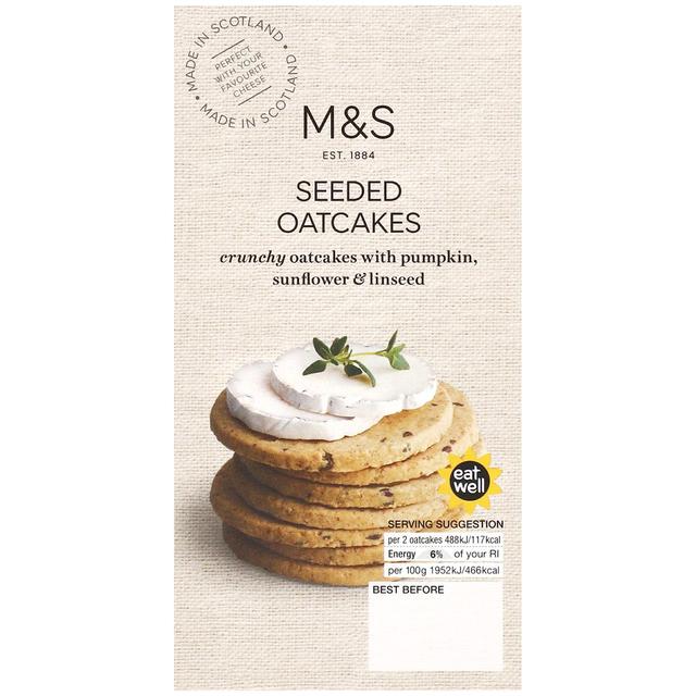 M&S Seeded Oatcakes