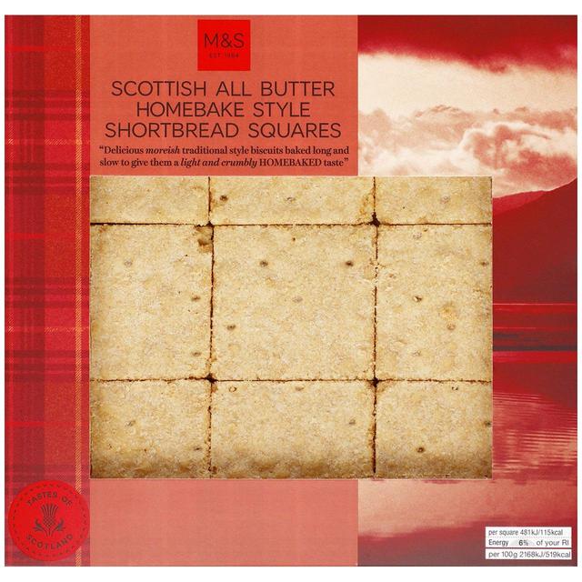 M&S Scottish All Butter Shortbread Squares