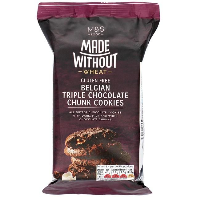 M&S Made Without Belgian Chocolate Cookies Food Cupboard M&S Default Title  