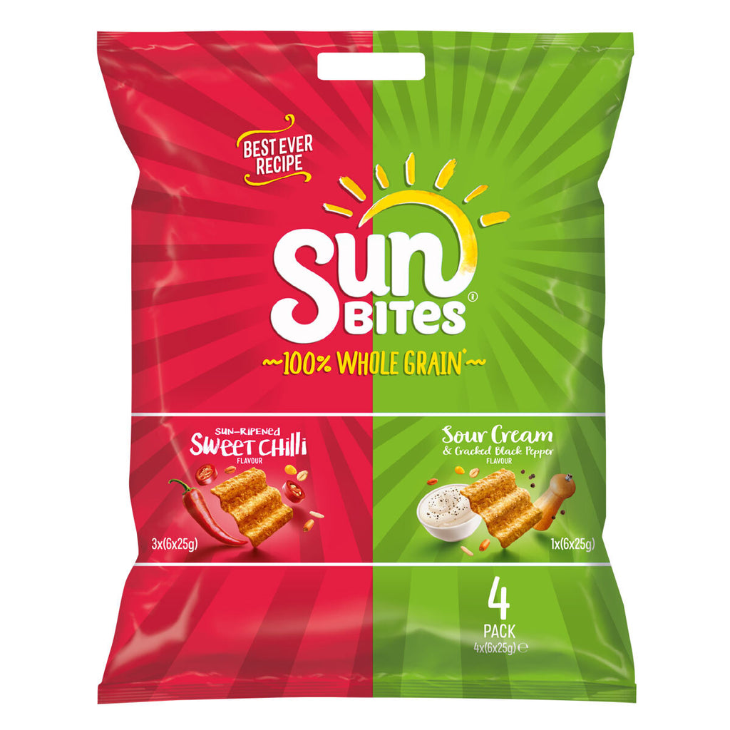 Walkers Sunbites Assorted Pack, 24 x 25g