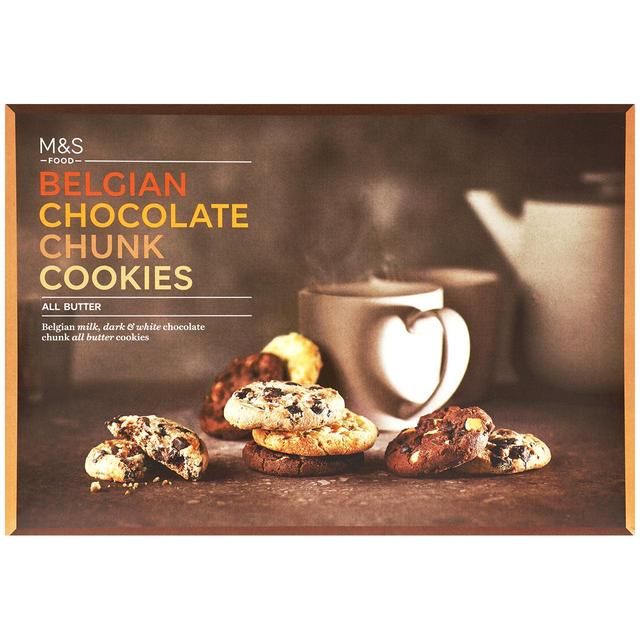 M&S All Butter Belgian Chocolate Chunk Cookie Selection