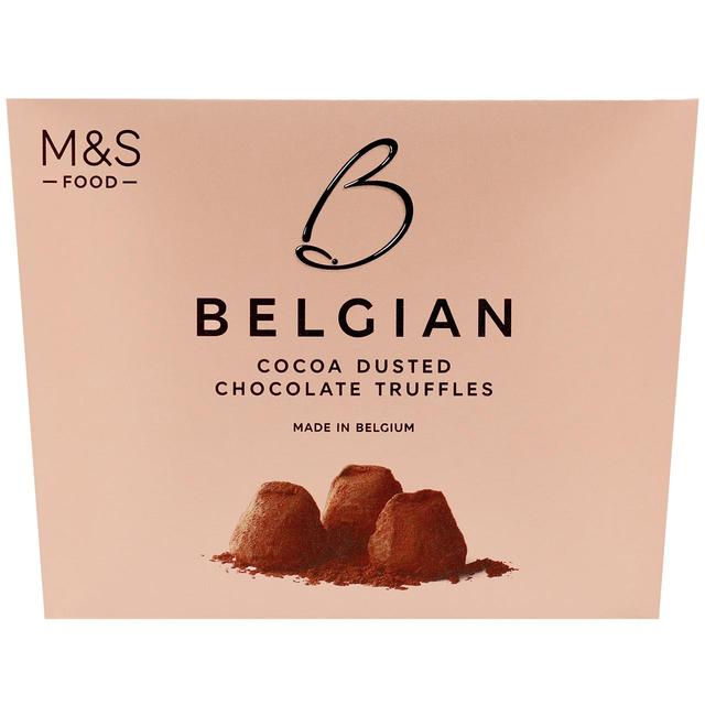 M&S Belgian Cocoa Dusted Chocolate Truffles