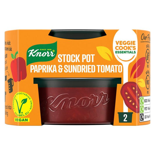 Knorr 2 Paprika & Sun-dried tomato Stock pot Cooking Ingredients & Oils M&S   