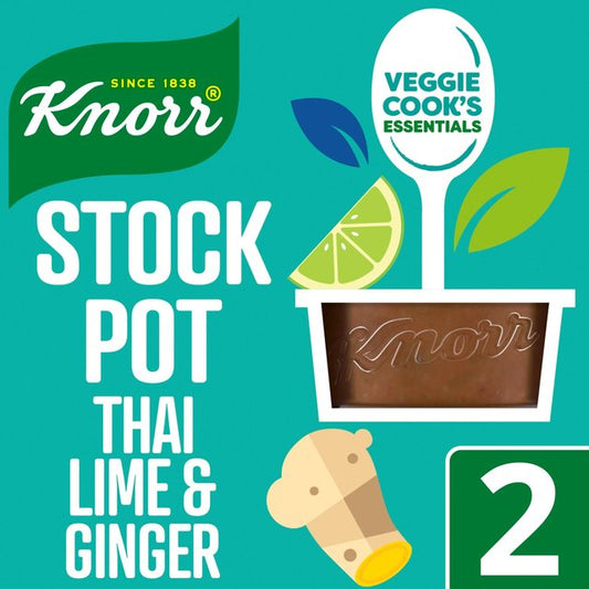 Knorr 2 Thai Lime & Ginger Stock Pot Cooking Ingredients & Oils M&S   