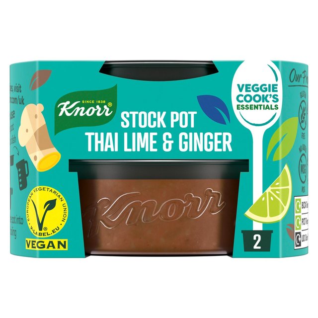 Knorr 2 Thai Lime & Ginger Stock Pot Cooking Ingredients & Oils M&S   