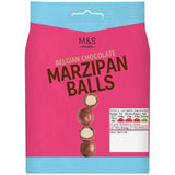 M&S Belgian Chocolate Marzipan Balls Food Cupboard M&S Default Title  