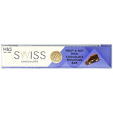 M&S Swiss Fruit & Nut Milk Chocolate Mountain Bar Food Cupboard M&S Default Title  