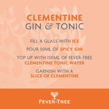 Fever-Tree Clementine & Cinnamon Tonic Cans Adult Soft Drinks & Mixers M&S   