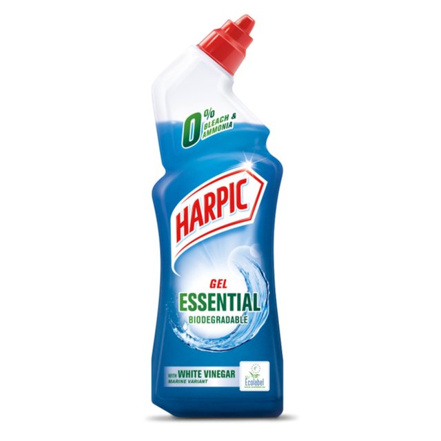 Harpic 0% Essential Marine Toilet Liquid Bathroom M&S   