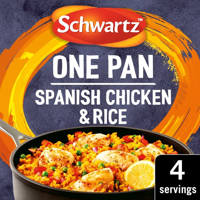 Schwartz Spanish Chicken & Rice One Pan Food Cupboard M&S Default Title  