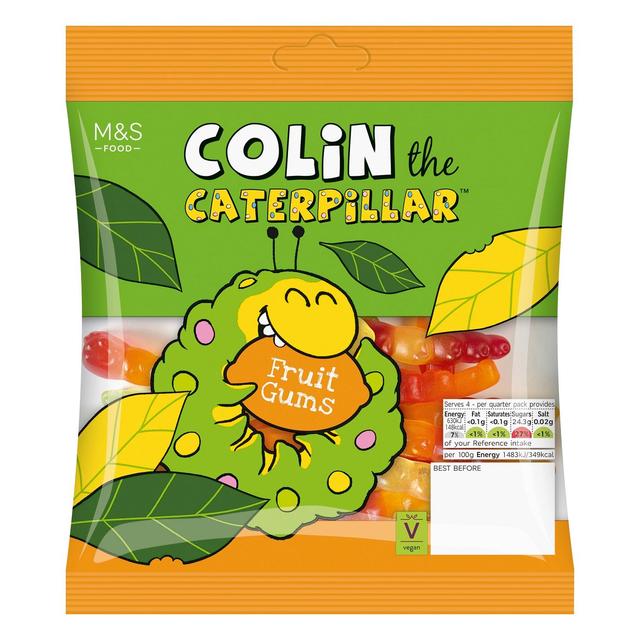 M&S Colin The Caterpillar Fruit Gums Sweets M&S Default Title  