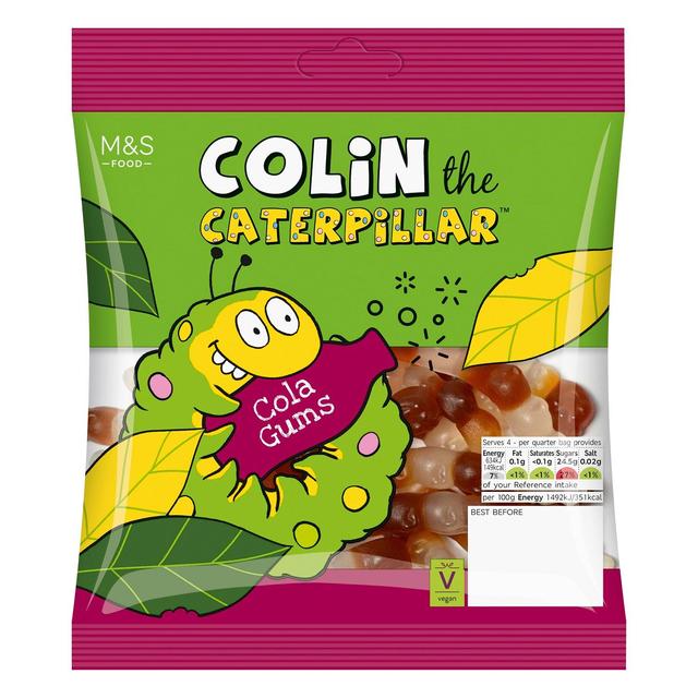 M&S Colin The Caterpillar Cola Gums