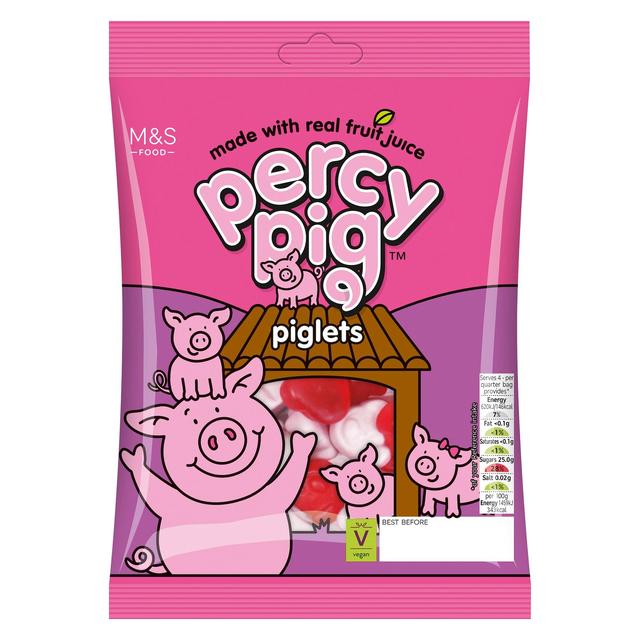 M&S Percy Pig Piglet Fruit Gums Sweets M&S Title  