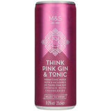 M&S Think Pink Gin & Tonic GOODS M&S   