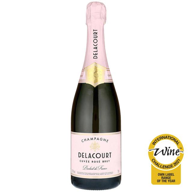 M&S Delacourt Cuvee Rose Champagne Brut