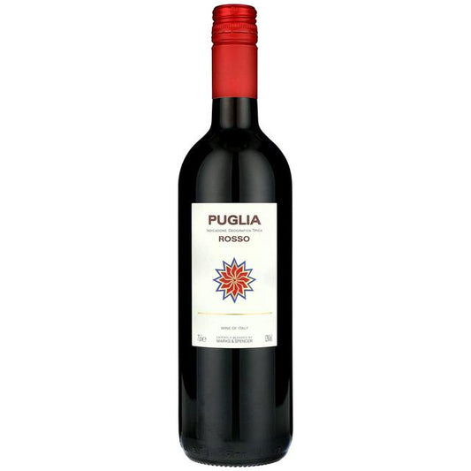 M&S Rosso Puglia Wine & Champagne M&S Title  