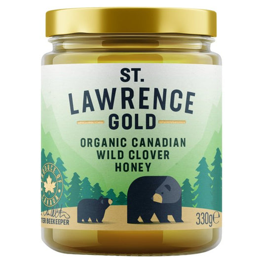 St Lawrence Gold Organic Wild Clover Honey - McGrocer