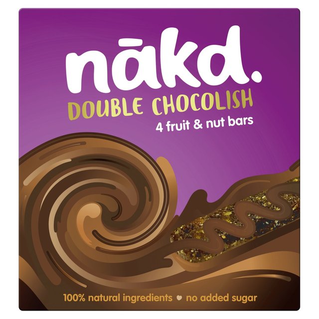 Nakd Double Chocolish Fruit, Nut & Cocoa Bars Free from M&S   