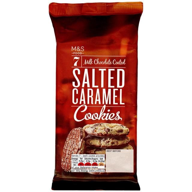 M&S Salted Caramel Cookies GOODS M&S Default Title  