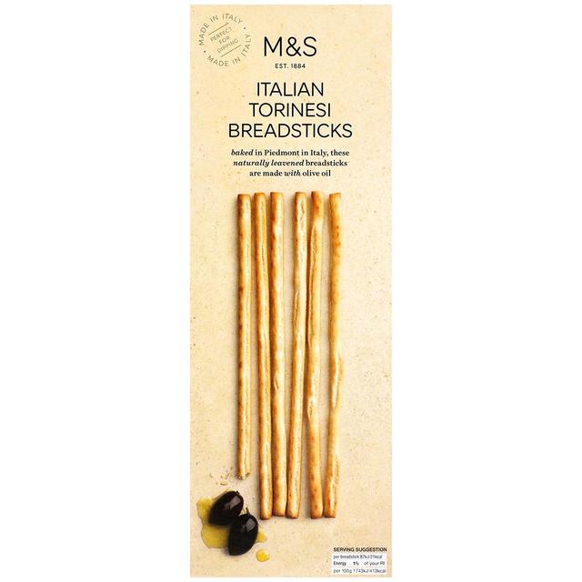 M&S Italian Torinesi Breadsticks Biscuits, Crackers & Bread M&S   